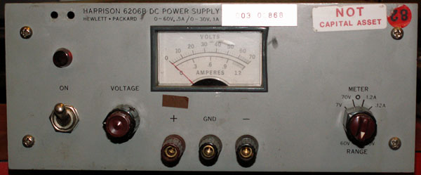 HP 6200B Variable DC Power Supply 0 to 40v for sale online 