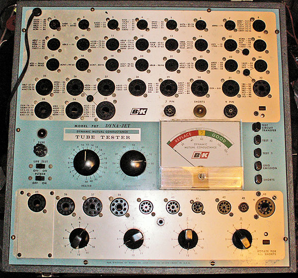 B&K 707 Dyna-Jet Tube tester