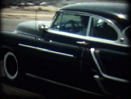 1953 Olds running the old San Gabriel River Drag Strip (now Irwindale International)